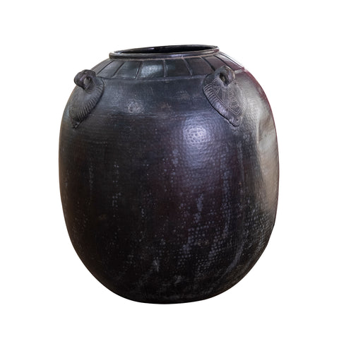 Large Brass Antique Pot